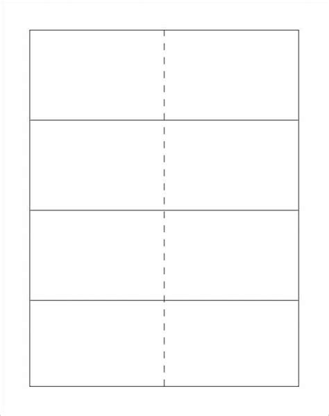 flash cards template pdf